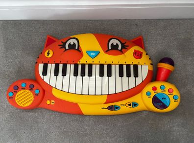 B. toys Meowsic Interactive Cat Piano with Microphone