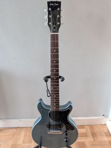 Harley Benton DC Junior Pelham Blue