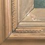 Antique 19thC Original Oil Painting on board Rural Mill & Stone Bridge Image 9