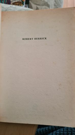 Robert Herrick Selected Poems. Edited By David Jesson-dibley. Paperback In Good Condition.