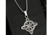 Vintage Style Celtic Knot Necklace - nice gift