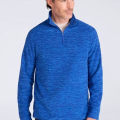 Brand New Mountain Warehouse Snowdon II Quarter Zip Fleece Jacket - Colour - Blue Mix - Size - XXL - RRP - 38.50 - Open To Offers!!