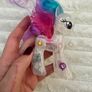 My Little Pony Princess Celestia Explore Equestria Sparkle Bright Light Up DAMAGED approx. 10 cm. Used Please see photos Image 9