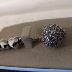 Newbridge Silverware heart bracelet
