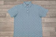 FootJoy FJ Patterned Golf Polo Shirt Mens XL