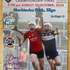 2024 Easkey v Naomh Eoin - GAA Sligo Senior Hurling Championship Final Programme