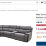 Sofa set corner with power recliner Image 2