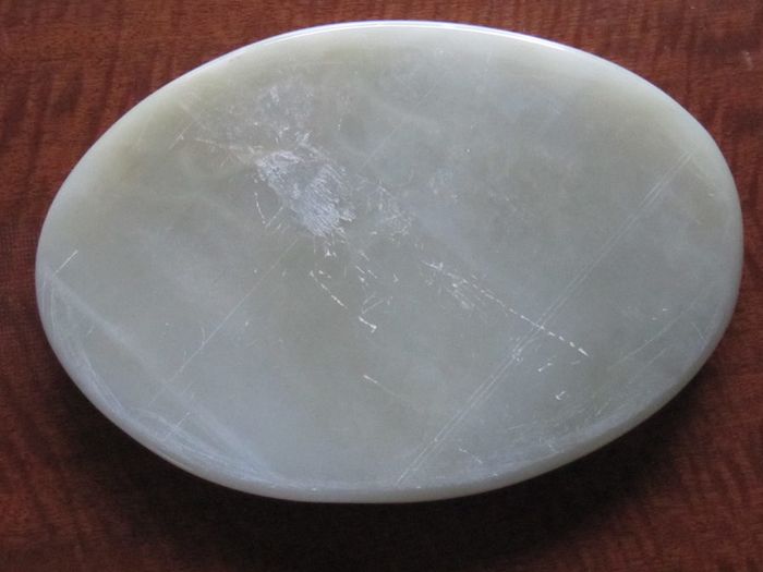 Unique Pakistani Pale Green Onyx Plinth / Base