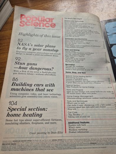 Vintage Popular Science October 1985
