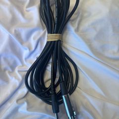 1/4 inch Jack (6.35mm) TS mono to XLR female cable
