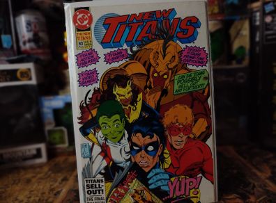 New Titans ! Issue #93 ! Titans Sell-out ! Final Chapter ! 1992 ! by DC Comics !