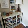 Living Room Shelving Unit with Drawer Image 2