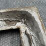 Antique wood / decorative plasterwork frame Image 7