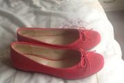 Pink suede effect shoes -Clarks