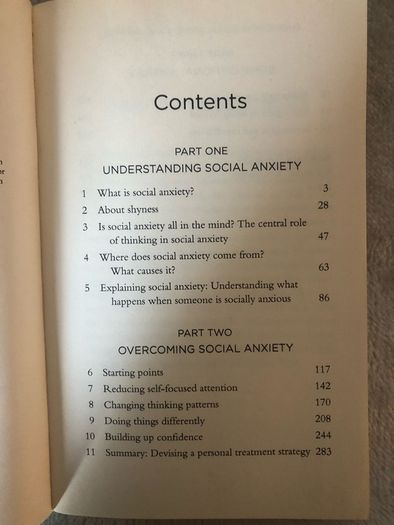 Book: Overcoming social anxiety and shyness