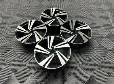 19" Inch Vw Nevada Style Alloy Wheels Golf MK6 MK7 MK8 Audi A3 Q3 Caddy Passat Skoda Octavia 5x112