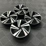 19" Inch Vw Nevada Style Wheels Golf MK6 MK7 MK8 Audi A3 Q3 Caddy Passat Skoda Octavia 5x112 Image 3