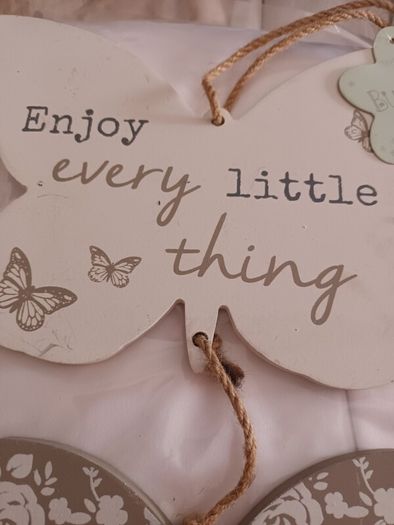 Butterfly plaque