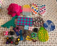 Large selection of fidgets