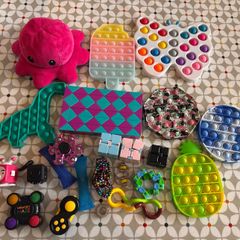 Large selection of fidgets