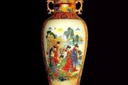 Pair Of Vintage Japanese Decorative Vase's