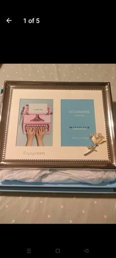 Newbridge double Engagement frame. New in box.