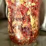 Yankee Yankee Candle Mosaic Candle Holder Multicolored Ombre Red Orange Yellow Image 3