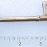 Antique Brass or Bronze Skeleton Key - 17th or 18th Century Antique French Key Image 5