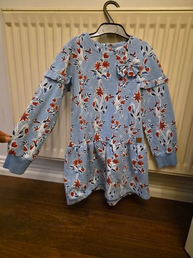 Tutto Piccolo Brand New Girls Floral Dress Size 10 Years 138cm