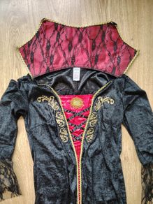 Vampire Dracula Fancy Dress  Size 12