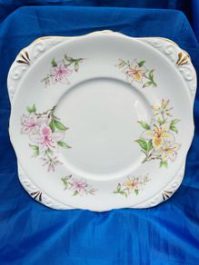 tara china cake plate
