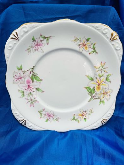 tara china cake plate
