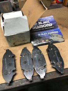 Mercedes Vito Brake pads performance fast road Black Diamond