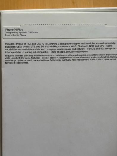 iPhone 14 Plus 256gb Unlocked