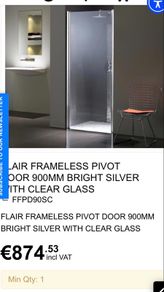 Shower door
