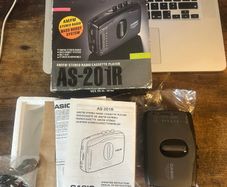 Vintage Casio player new boxed