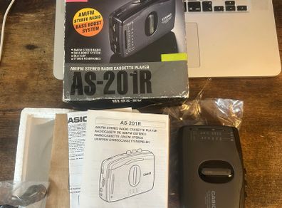 Vintage Casio player new boxed
