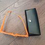 New orange sunglasses with case Image 7