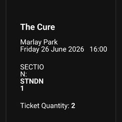 The Cure Marlay Park