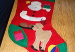 Christmas Stockings x 2 for Sale