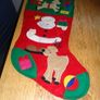 Christmas Stockings x 2 for Sale Image 3