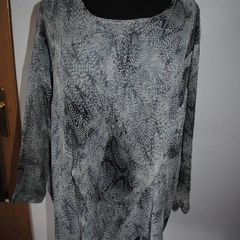 Miwa grey oversize style blouse size UK18 EU46 Postage included
