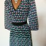 Karen Millen Geometric Asymmetric Dress - Multicolour Image 5