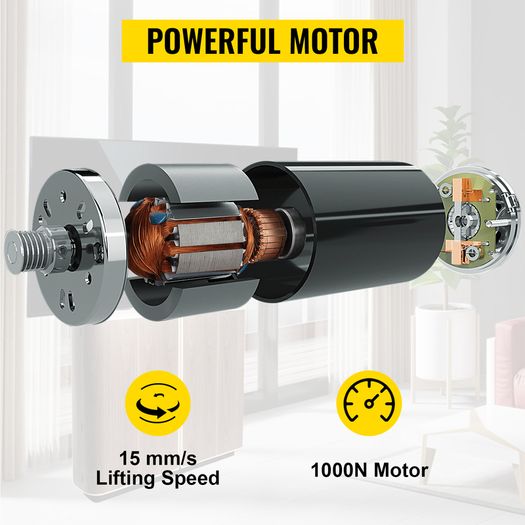 32in 800mm Stroke TV Lift Motorized W/ Remote Control 500mm-1000mm Stroke Electric DC Motor Plasma LCD Stand Lifter Cabinet TV Mount Bracket