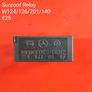 Mercedes W124 Relays and ECU. Image 8