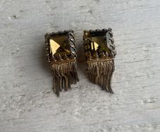 Vintage Italian Clip on Earrings