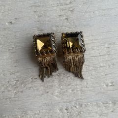 Vintage Italian Clip on Earrings