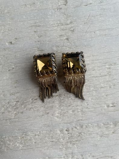 Vintage Italian Clip on Earrings