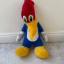 Vintage Woody Woodpecker Plush approx. 19" Walter Lantz Universal Studios Play by Play Plush Toy Used His head is FALLING down Please look a t the pictures Image 8