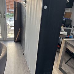 Kingsize bed base and headboard